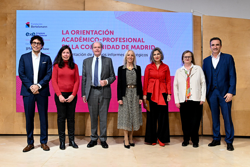 La OCDE y la Comunidad de Madrid presentan por primera vez informes sobre la orientación académico-profesional en la región